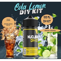 Nuclear 100 Ml Dıy Kit Cola Lemon Gıda Aroma 20 Ml Aroma İçerir