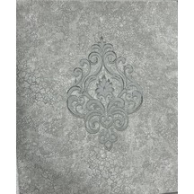 Damaks Gri Çatlak Desen Duvar Kağıdı 13902 Çok Renkli