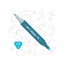 Supertrend Supertrend Sketch Marker Duo Çift Uçlu Marker Kalem 638 Light Blue