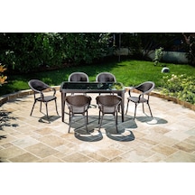 Bintaşmobilya Venge Dış Mekan Masa Sandalye Takımı Venge