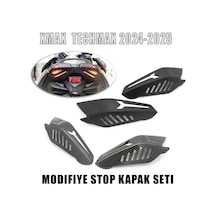 Xmax Ironmax Techmax 125/250/300/400 2018-2022 Stop Üst Aksesuar Kapak Karbon