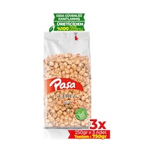 Paşa Kuruyemiş Çifte Kavrulmuş Sarı Leblebi 3 x 250 G