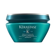 Tr Kerastase Resistance Therapiste Aşırı Yıpranmış Saçlar İçin Onarıcı Maske, 200 Ml Çiçekli Turkuaz