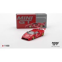 Mini Gt Lamborghini Countach Lb-works Kırmızı 1/64 Model Araba