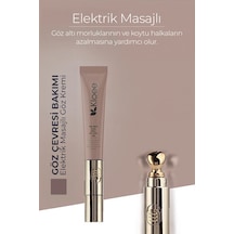 Kloee Yaşlanma Ve Kırışıklık Karşıtı Titreşimli Elektrik Masajlı Göz Altı Halka Ve Morluk Bakım Kremi 20 ML