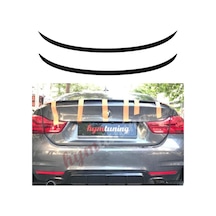 Bmw 4 Serisi F36 İnce Spoiler Abs Plastik Piano Black 420 Spoyler
