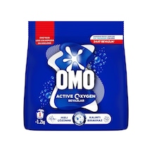 Omo Active Oxygen Beyazlar İçin 1.2 Kg Toz Deterjan 10'li Paket