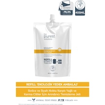 Sivilce & Siyah Nokta Karşıtı Yağlı-karma Ciltler Temizleme Jeli Ekolojik Yedek Paket 400 Ml