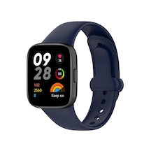 Newface - 867 - Xiaomi Redmi Watch 3 Origin Silikon Kordon - Aconcept - - Lacivert