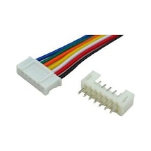 10 Adet 2mm 7 Pin Jst Ph Konnektör 20cm Kablolu