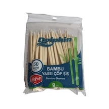 Dolphin Çöp Şiş Yassı 9 Cm. 50 Li Pk