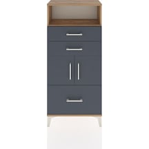 Hyperion Dolap 2 Raflı 3 Çekmeceli 2 Kapaklı 60x44x134 Çam-an... Çam Hyperion Dolap 2 Raflı 3 Çekmeceli 2 Kapaklı 60x44x134 Çam-an... Çam