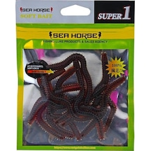 Sea Horse Solucan Red Large 10 Pcs