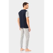 Erdem Lacivert Erkek Yazlık Pijama Takımı 2023-04 Lacivert Erdem Lacivert Erkek Yazlık Pijama Takımı 2023-04 Lacivert