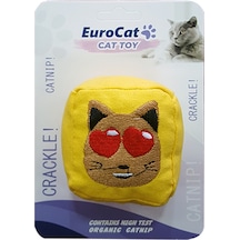 Eurocat - 711 - Kedi Oyuncağı Kedi Suratlı Küp - Shopılke - 6 Cm