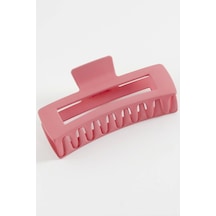 Dikdörtgen Renkli Mandal Toka 12 Cm Pembe