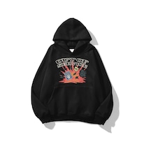 Startmore Unisex Out Of Service Sweatshirt Gri Siyah