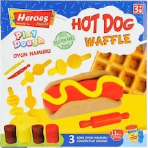 Ern-584 Orta Kutulu Burger Oyun Hamuru Seti - Eren Oyuncak 250 Gr