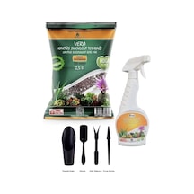 Tr Kaktüs Sukulent 3 Lü Dikim Seti - Dikim Seti 4 Parça - Toprak 2,5 Lt - Besin 500 Ml 0