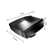 Novahub 12v Araba Isıtıcı, Taşınabilir Kış Defroster, 2 İn 1 Isıtma Soğutma, Sigara Çakmağıyla, 150w, Siyah