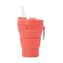 Katlanır Silikon Teleskopik Su Içme Kupası 001 350 Ml