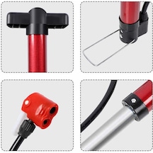 Top Pompası Bisiklet Pompası Ayaklı Pompa 30 Cm Metal Pompa