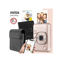 Fujifilm Instax Mini Liplay Hybrid Blush Gold Fotoğraf Makinesi Seti