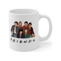Friends Tasarım Kupa Hediyelik Eşya Kupa Beyaz