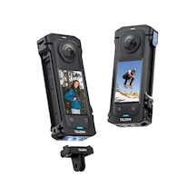 Telesın Insta360 X4 İçin Pratik Çerçeve Kafesi, Insta 360 İçin Koruyucu Kılıf Alüminyum Kılıf Diğer
