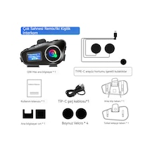 Q58max Kask Bluetooth Kulaklık
