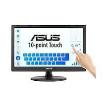 15.6 Asus Vt169he Ips 5ms 60mhz 1xvga 1xhdmı Fhd 1920x1080 Dokunmatik Ekran Flıcker Free Çerçevesiz