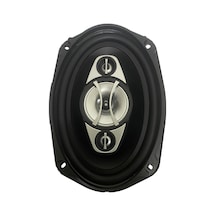 Rose 1000w 6 X 9" 4 Yollu Koaksiyel Hoparlör - Telli Kapaklı 2li Set