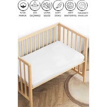 Baby %100 Pamuk Sıvı Geçirmez Fitted Bebek Ve Çocuk Yatağı Koruyucu Alez