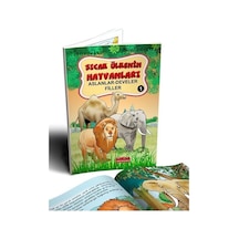 Sıcak Ülkenin Hayvanları 1 / Aslanlar-develer-filler Renkli-r...