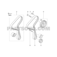 Eksantrik Mil Saplaması Clıo-kangoo-megane-sandero-lodgy-logan-duster 1.5 Dcı K9k Maıs 8200778847/ 7700114692