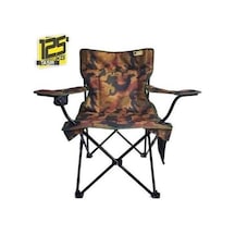 Funky Chairs V2 Taktik Kamuflaj Lüks Kamp Sandalye Kamuflaj Çok Renkli