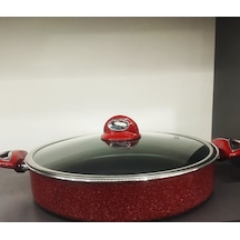 Taç Titan Granit 32 Cm Karnıyarık,pilav,dolma Basık Tencere