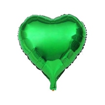 Kalp Folyo Balon 45 Cm Yeşil Yeşil