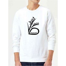 A Series Of Unfortunate Events Just Look Away Baskılı Erkek Sweat (534648662)