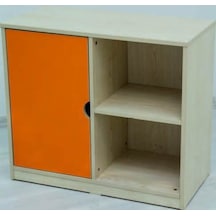 Dolap 2 Bölmeli 1 Kapaklı Çok Renkli