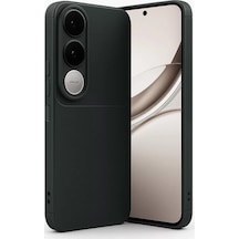 Newface Vivo V50 Lite 4g Auto Focus Karbon Kapak - Siyah