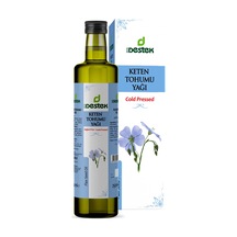Destek Keten Tohumu Yağı 250 Ml Soğuk Sıkım - Bitkisel Omega-3 Kaynağı