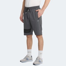 Slazenger NUKA Erkek Cepli Kapri Koyu Gri Şort