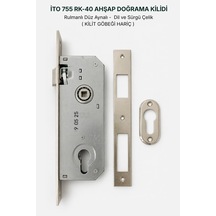 İto Ahşap - Demir Kapı Kilitleri, 755/ Rk40 Silindirli