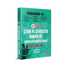 Çevre ve Şehircilik Bakanlığı Unvan Değişikliği Mühendis Sınavı Soru Bankası / Kolektif