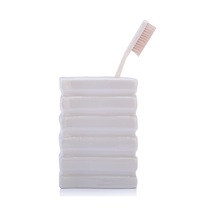 SERAMİK DİŞ FIRÇALIK KARE ÇİZGİLİ MODEL 8X6X11CM Diğer