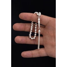 Gümüş Tespih Küre Kesim Minik Maskot Boy 12,5gr