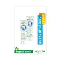 Agarta Doğal Bitki Özlü Diş Macunu 2 x 100 ML