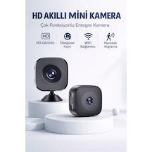 1080p Hd Mini Wifi Ip Kamera İç Mekan Güvenlik Ve Bebek Kamerası Gece Görüşlü Sesli - 829934634