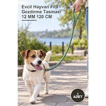 1 Adet Evcil Hayvan Fitil Gezdirme Tasması 12 Mm 120 Cm Metal